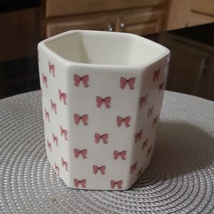 🎀Bow/ Pen Vanity Top Cup